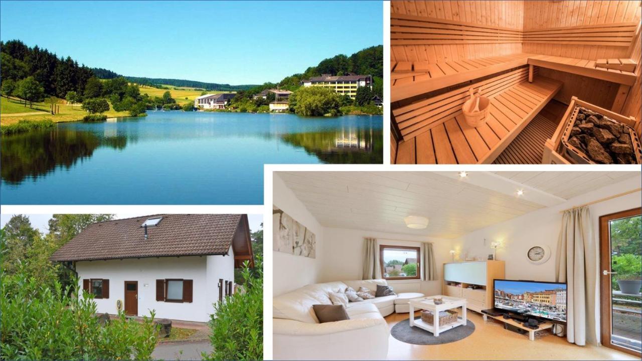 Seepark Kirchheim Ferienhaus Bei Anne Mit Sauna Ngoại thất bức ảnh